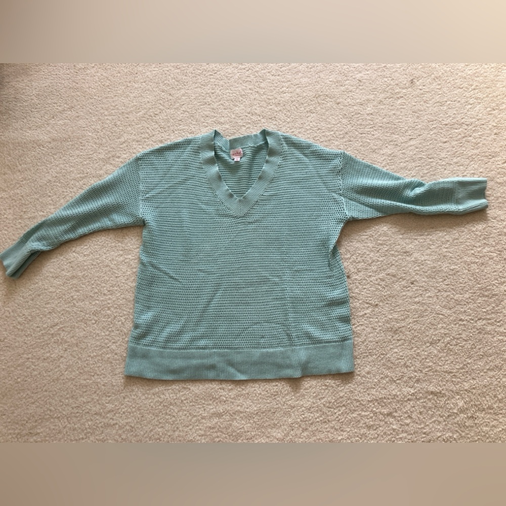 Isabel Light Blue Knit Sweater